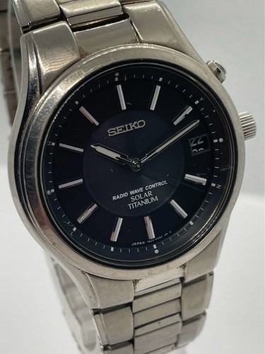 Seiko radio solar - seiko, titanium