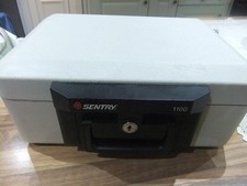 Sentry 1100 Portable Safe Fireproof  Waterproof Safe Lock Box