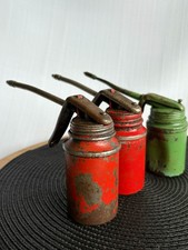 Brevettato & Wesco oil cans (x3)