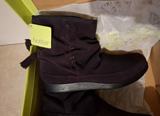 Hotter Pixie Boots in Loganberry Size 5 WIDE FIT  - 5EE / EXF Slouch Ankle Boots