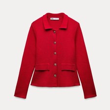 Zara Buttoned Knit Cardigan