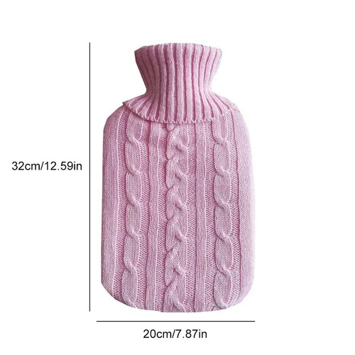 Hot water bottle cover fleece - hot,