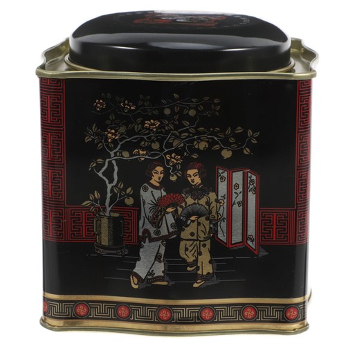 Metal tins vintage decorative - tins,