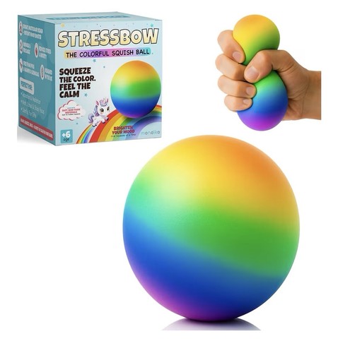 Giant rainbow stress ball 3 - giant,