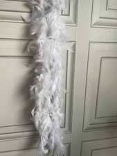White Feather Boa Marabou