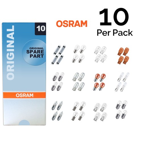 10x genuine osram - genuine, 12v
