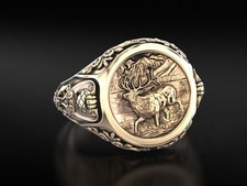 Antique Deer wax pattern for