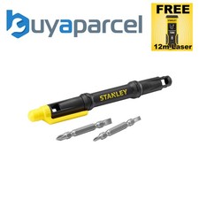 Stanley 4 in 1 Pocket Pen Style Precision Screwdriver STA66344M 66-344 PZ PH