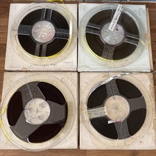 4x 7" Reel To Reel Tape Bundle