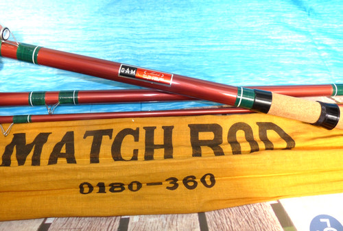 Vintage dam match rod - match, 3pc