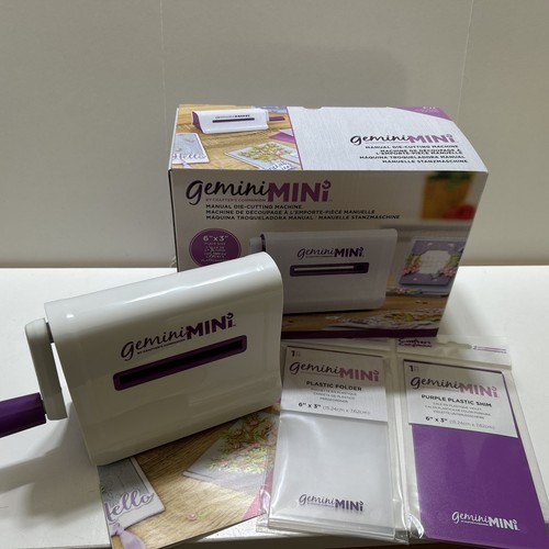 Gemini mini manual die - manual, cutting