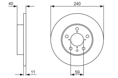 New brake disc for - brake,
