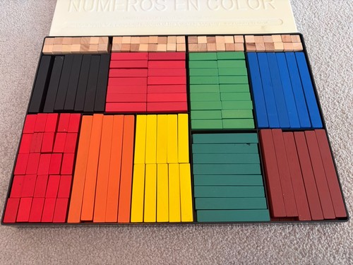 Vintage cuisenaire numbers - vintage, in