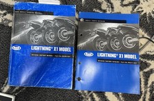 Buell X1 Lightning 2002 Workshop & Parts Book OEM items Erik Buell