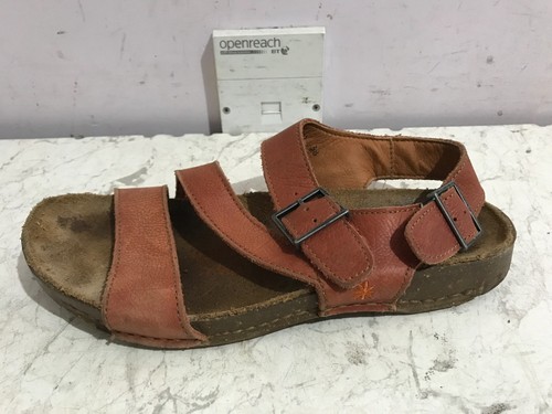 Art art genuine leather orange