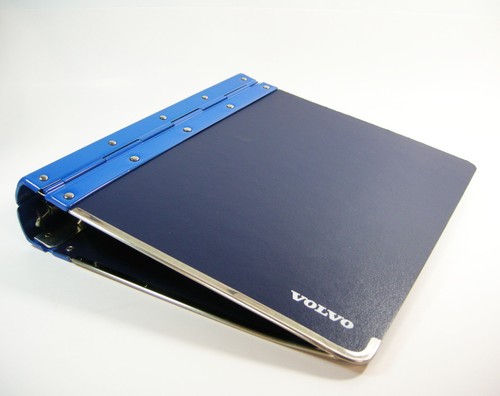 Vintage volvo empty binder - volvo,