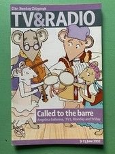 TV & RADIO magazine 9-15 June 2002 ANGELINA BALLERINA (UK)
