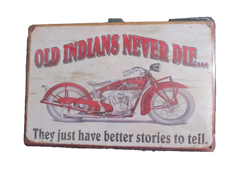 Indian motorcycle sign - motorcycle,