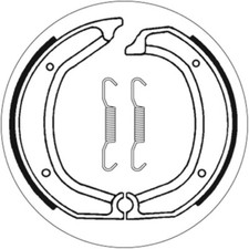 Brake pad brake shoes SBS 2139