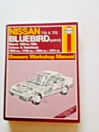 Haynes manual nissan bluebird - ,