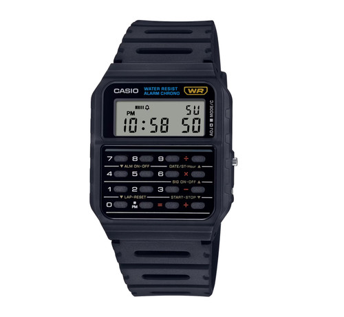 Casio 53wf black - casio, ca-53wf-1z