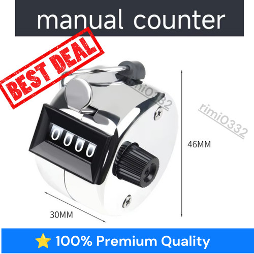 Mechanical hand tally - 1x,