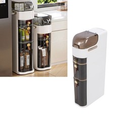 Slim Bathroom Storage Cabinet