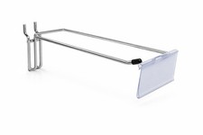 Heavy Duty Chrome Single Prong