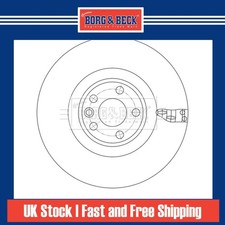 Brake Discs Pair Vented For Land Rover Discovery Sport 2.0 D 4x4 Front LR083647