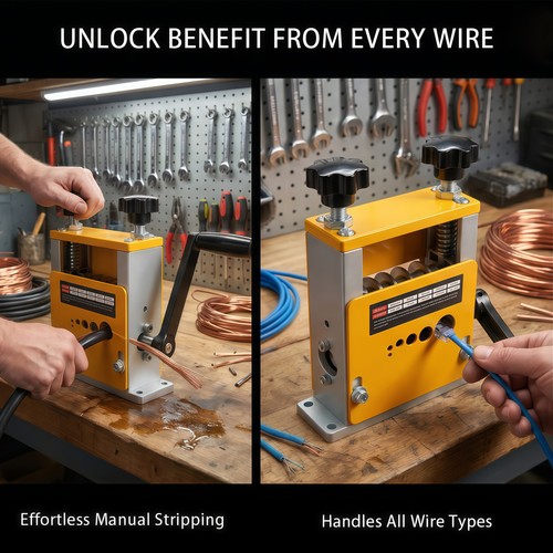 Dual drive wire stripping - dual-drive,
