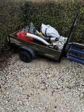 small trailer with lights and