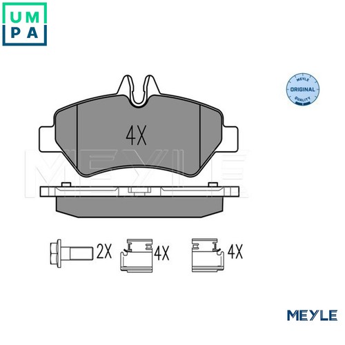 Brake pad set disc - pad,
