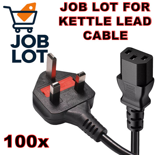 Kettle lead 13a power - m,