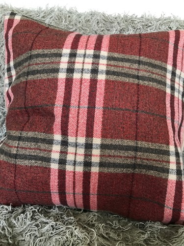 Wool tartan red - tartan,, red,