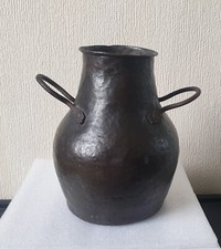 Hammered Bronze Cauldron Twin