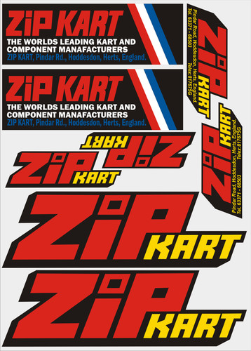 Retro zip kart self - kart,