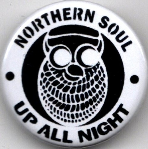 Northern soul pin - northern, button