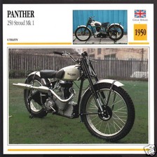 1950 Panther 250cc Stroud Mk 1