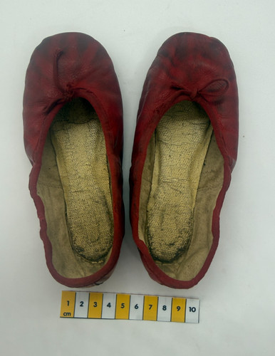 Childrens antique leather