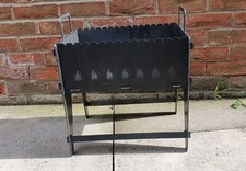 BBQ FIREPIT Collapsible Mangal Grill Camping Picnic  BBQ