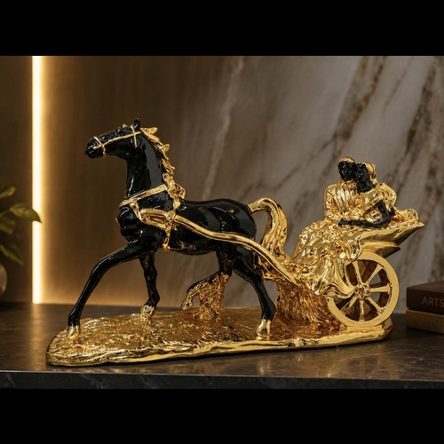 Elegant decorative statue a - of,