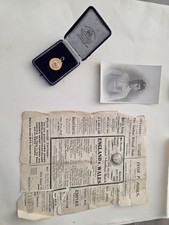 9ct Gold Football Medal &