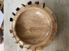 Ash Wood Sounding Bowl. Bridging Bowl with Case. Tobias Kaye