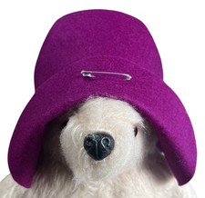 NEW 100% WOOL FELT MULBERRY