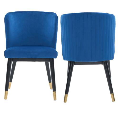 2pcs sofina velvet - velvet, dining