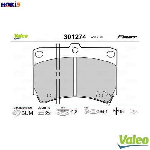 Brake pad set disc - brake,