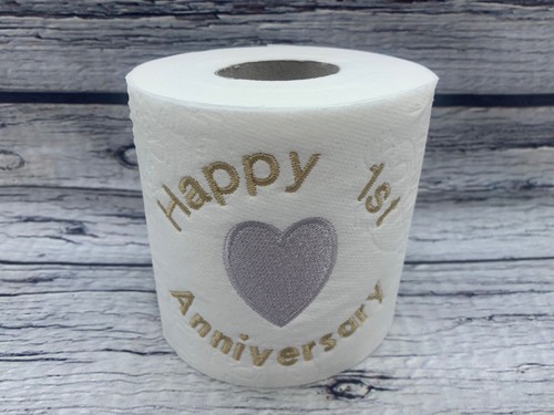 Paper 1st anniversary novelty - paper,