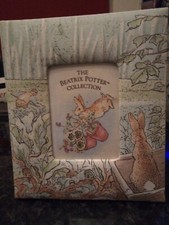 The World of Beatrix Potter Peter Rabbit  Material Vintage Photo Frame 1994