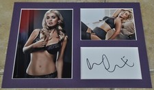 Louise Redknapp Signed Card &