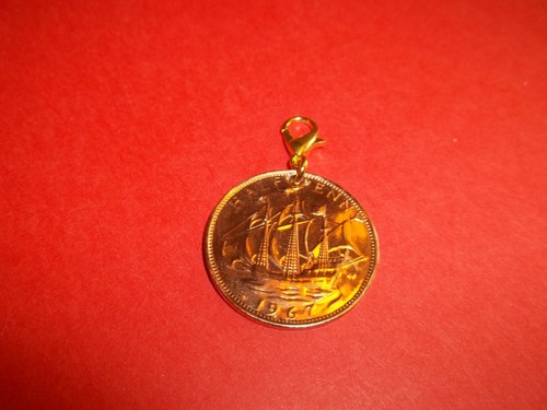 Half penny coin - penny, hind